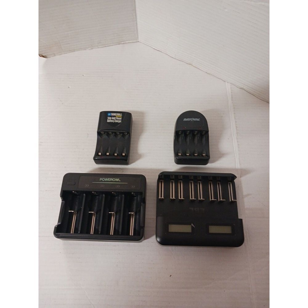 Lot Of Various Battery Rechargers‎